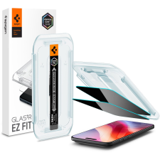 Spigen Glass tR EZ Fit Privacy 2 Pack Transparency iPhone Air üvegfólia (AGL09862) mobiltelefon kellék