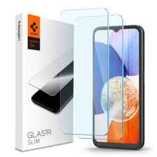 Spigen Glass tR Slim 2 Pack – Samsung Galaxy A14 5G, AGL05971 mobiltelefon kellék