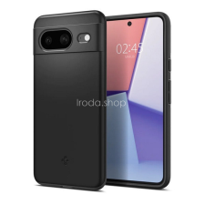 Spigen Google Pixel 8, Műanyag hátlap védőtok, Spigen Thin Fit, fekete tok és táska
