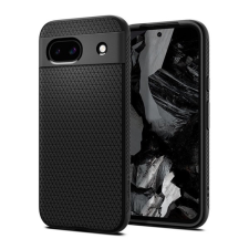 Spigen Google Pixel 8a liquid air szilikon telefonvédő (ütésállóság, légpárnás sarok, rombusz) fekete tok és táska