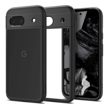 Spigen Google Pixel 8a ultra hybrid műanyag telefonvédő (ütésállóság, légpárnás keret) fekete/átlátszó tok és táska
