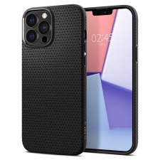 Spigen iPhone 13 Pro Telefontok - SPIGEN LIQUID AIR fekete szilikon hátlap tok tok és táska