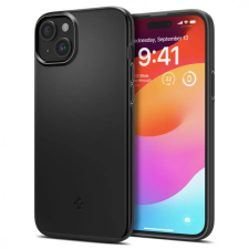 Spigen iPhone 15 Case Thin Fit Black mobiltelefon kellék