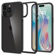 Spigen iPhone 15 Pro Max Case Ultra Hybrid Matte Black mobiltelefon kellék