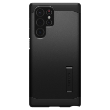 Spigen kemény páncél tok Samsung S22 Ultra fekete tok és táska