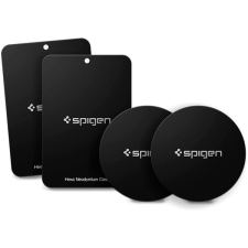 Spigen Kuel MP-4P Car Mount Metal Plates Black mobiltelefon kellék