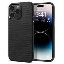 Spigen Liquid Air Apple iPhone 14 Pro tok fekete (ACS04957) (ACS04957) - Telefontok tok és táska