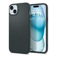 Spigen Liquid Air Apple iPhone 15 Plus tok, zöld tok és táska