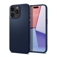Spigen Liquid Air Apple iPhone 15 Pro tok, Navy Blue, kék tok és táska