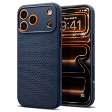 Spigen Liquid Air Apple iPhone 17 Pro tok, Navy Blue, kék tok és táska