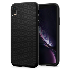 Spigen Liquid Air Apple iPhone XR Szilikon Tok - Matt fekete (064CS24872) tok és táska