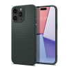 Spigen Liquid Air hátlaptok iPhone 15 Pro Max sötétzöld