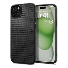 Spigen Liquid Air iPhone 16 Plus tok Matte Black fekete ACS08066 tok és táska