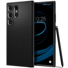 Spigen Liquid Air Matte Black Samsung Galaxy S24 Ultra tok tok és táska