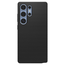 Spigen Liquid Air Samsung Galaxy S25 Ultra tok, Matte, fekete tok és táska