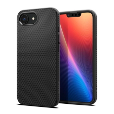 Spigen liquid air szilikon telefonvédő (ütésállóság, légpárnás sarok, rombusz) fekete acs09161 tok és táska