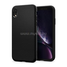 Spigen LIQUID AIR szilikon telefonvédő (ütésállóság, légpárnás sarok, rombusz) FEKETE (064CS24872) tok és táska