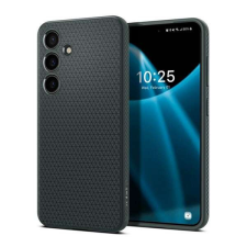 Spigen LIQUID AIR szilikon telefonvédő (ütésállóság, légpárnás sarok, rombusz) SÖTÉTZÖLD tok és táska