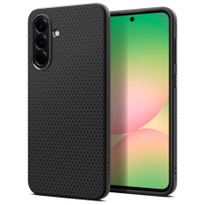 Spigen Liquid Air szilikon tok háromszög mintás Samsung Galaxy A56 5G fekete tok és táska