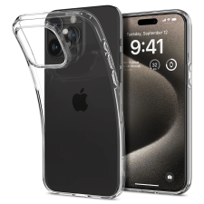 Spigen Liquid Crystal Apple iPhone 15 Pro Max Tok - Átlátszó (ACS06557) tok és táska