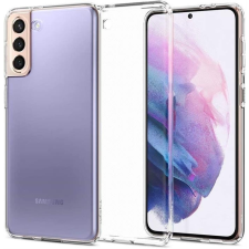 Spigen Liquid Crystal Galaxy S21 Crystal Clear telefontok tok és táska