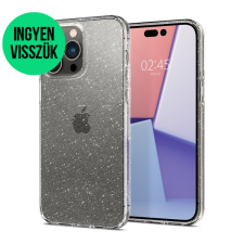 Spigen Liquid Crystal Glitter Apple iPhone 14 Pro Glitter Crystal Quartz tok, átlátszó tok és táska