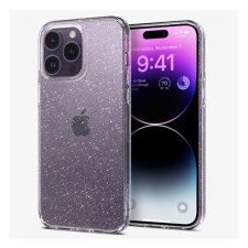 Spigen Liquid Crystal Glitter Apple iPhone 14 Pro Max Crystal Quartz tok, átlátszó tok és táska