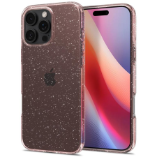 Spigen Liquid Crystal Glitter Rose Quartz iPhone 16 Pro tok (ACS08114) tok és táska