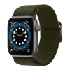 Spigen Lite Fit Apple Watch 44/42mm szövet szíj, khaki