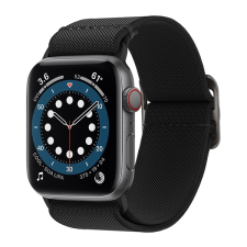Spigen Lite Fit Apple Watch 45/44/42mm szövet szíj, fekete óraszíj