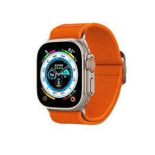 Spigen Lite Fit Apple Watch Ultra Szövet Szíj 49mm - Narancssárga (AMP05986) okosóra kellék