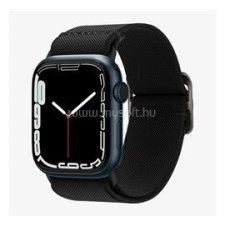 Spigen LITE FIT pótszíj (egyedi méret, nagy, textil) FEKETE (AMP02286) okosóra kellék