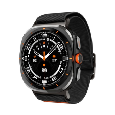 Spigen lite fit pótszíj (egyedi méret, textil) fekete amp08772 okosóra kellék