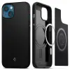 Spigen Mag Armor MagSafe tok, Apple iPhone 13 - matt fekete
