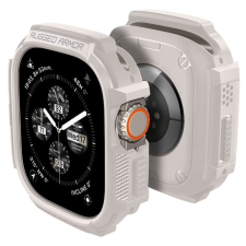 Spigen - Masszív páncél - Apple Watch Ultra / Ultra 2 - Dune Beige okosóra kellék