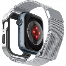 Spigen Metal Fit Pro, silver - Apple Watch 8/7 45mm (ACS04584) okosóra kellék