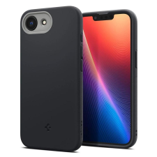 Spigen Nano Pop MAG MAGSAFE iPhone 16E készülékhez tok fekete szezámmag tok és táska