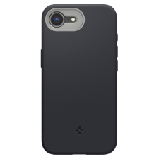 Spigen Nano Pop MagFit Apple iPhone 16e Black Sesame MagSafe tok, fekete tok és táska