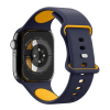 Spigen NANO POP pótszíj (egyedi méret, kicsi, matt, szilikon) SÖTÉTKÉK Apple Watch Series SE 2 40mm, Watch Series 2 42mm, Watch Series 2 38mm