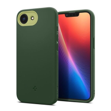 Spigen NANO POP szilikon telefonvédő (kameravédő, MagSafe) SÖTÉTZÖLD Apple iPhone 16e tok és táska