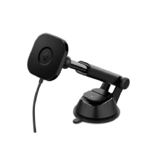 Spigen OneTap Pro ITS35W mágneses Mobiltelefon autós tartó/töltő - Fekete (ACP02616) mobiltelefon kellék