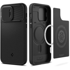 Spigen Optik Armor Black iPhone 14 Pro Max MagSafe tok tok és táska