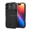 Spigen OPTIK ARMOR MAG szilikon telefonvédő (kameravédő, MagSafe) FEKETE (ACS09987)