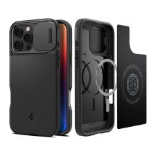 Spigen Optik Armor MagFit iPhone 16 Pro Max tok fekete (ACS08015) (ACS08015) tok és táska
