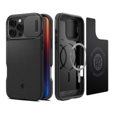 Spigen Optik Armor MagSafe Black iPhone 16 Pro Max tok tok és táska
