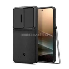 Spigen OPTIK ARMOR szilikon telefonvédő (kameravédő) FEKETE (ACS10687) tok és táska