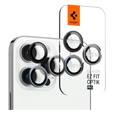 Spigen OPTIK PRO kameravédő üveg 2db (lekerekített szél, karcálló, 9H, csak lencse) ÁTLÁTSZÓ mobiltelefon kellék