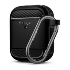 Spigen Rugged Armor Apple AirPods tok fekete (ASD01117) (ASD01117) fülhallgató, fejhallgató tok