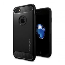 Spigen Rugged Armor Apple iPhone 8/7 tok fekete (042CS20441) (042CS20441) - Telefontok tok és táska