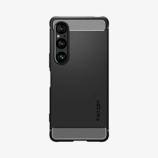Spigen Rugged Armor Case Sony Xperia 1 VI fekete tok és táska